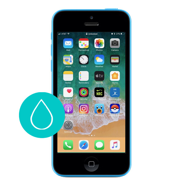 Ремонт после попадания влаги iPhone 5C