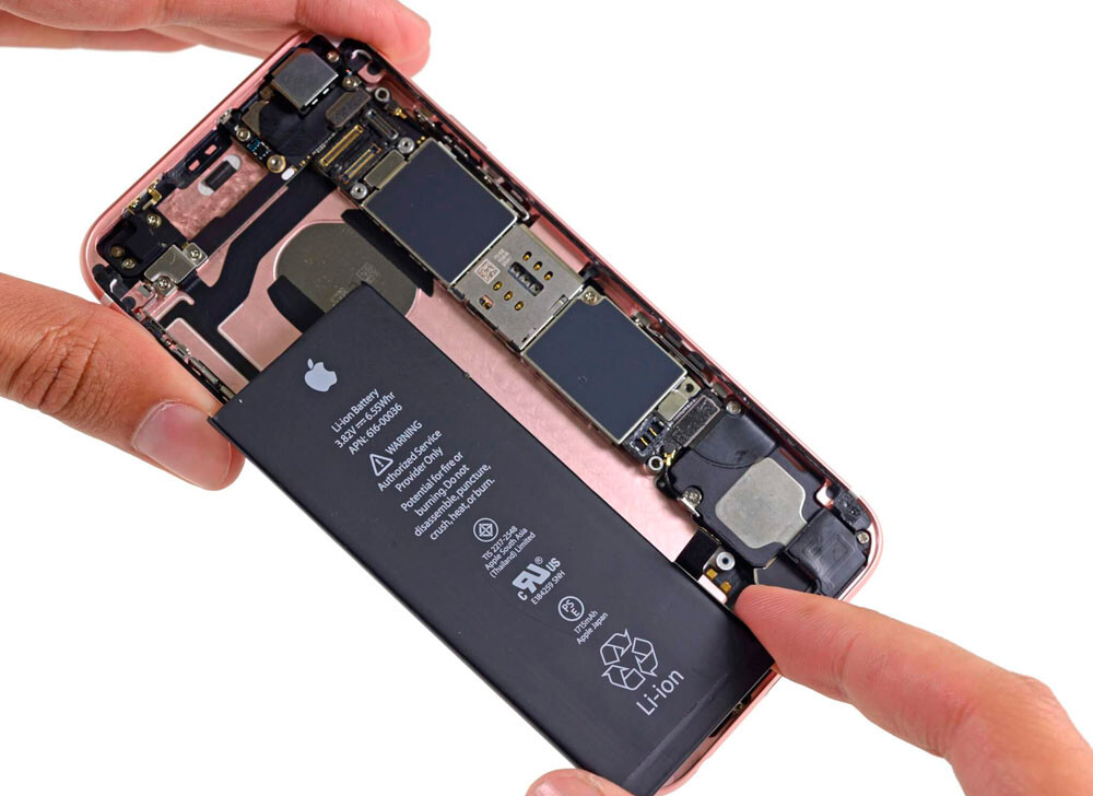 Замена аккумулятора (оригинал) iPhone 6S
