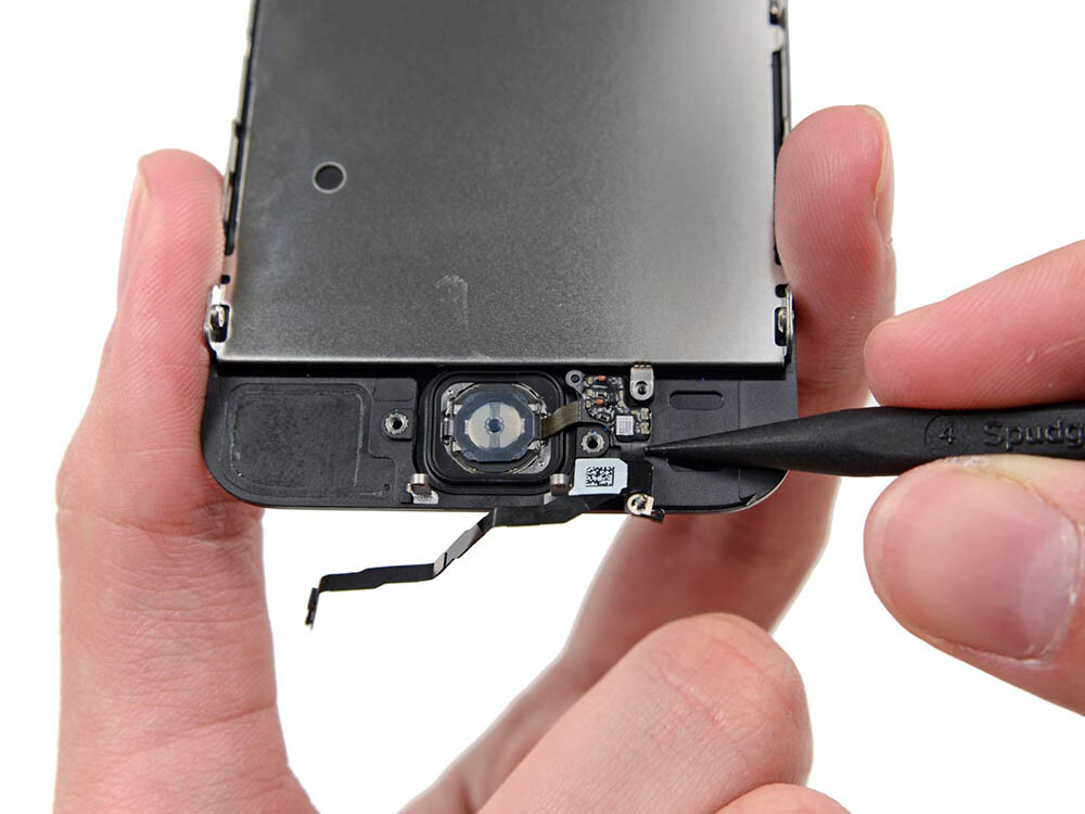 Замена кнопки Home iPhone 5C