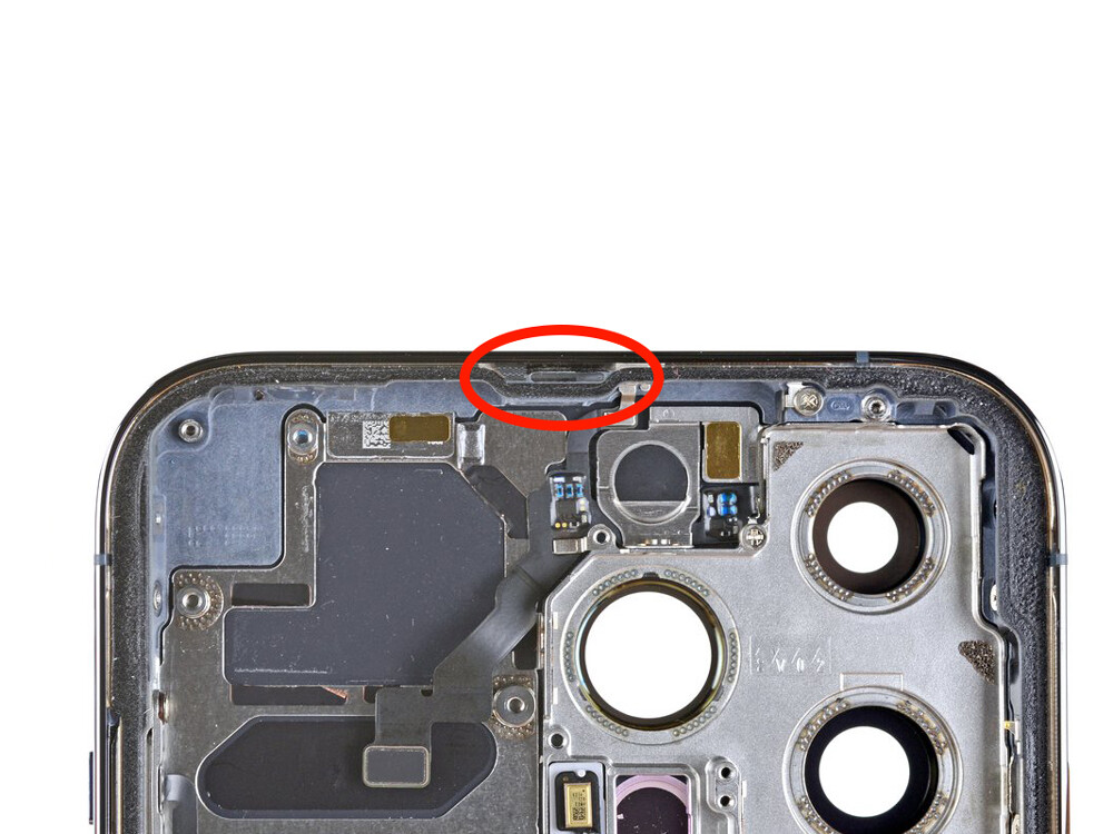 Замена верхнего (голосового) динамика iPhone 13 Pro