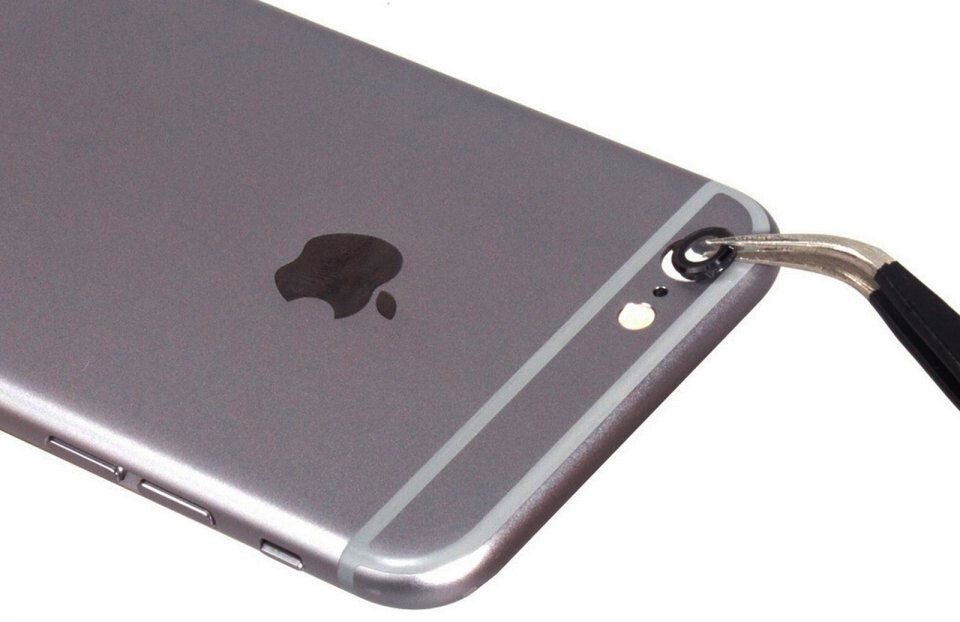 Замена стекла задней камеры iPhone 6S Plus
