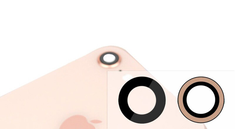 Замена стекла задней камеры iPhone 8