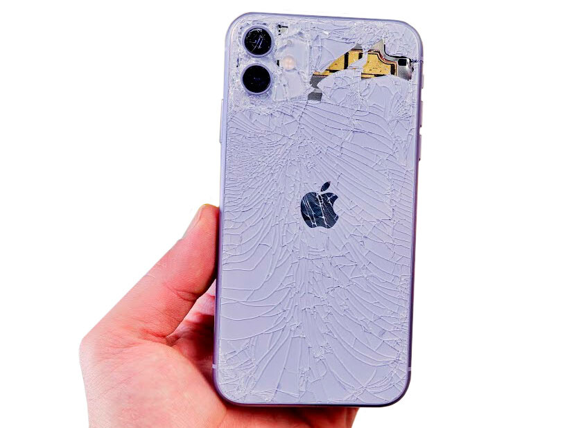 Замена заднего стекла корпуса iPhone 11