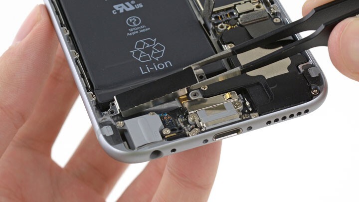 Замена вибромотора iPhone 6S Plus