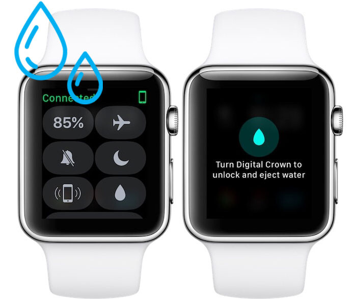 Чистка посля залития Apple Watch 2