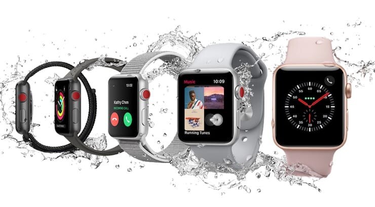 Чистка посля залития Apple Watch 3
