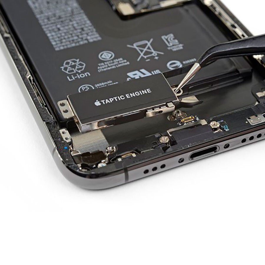 Замена вибромотора iPhone XR