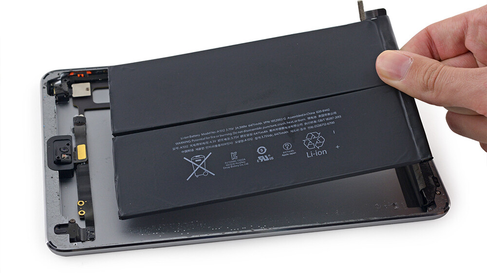Замена аккумулятора (оригинал) Apple iPad Mini 1 (A1432/A1454/A1455)