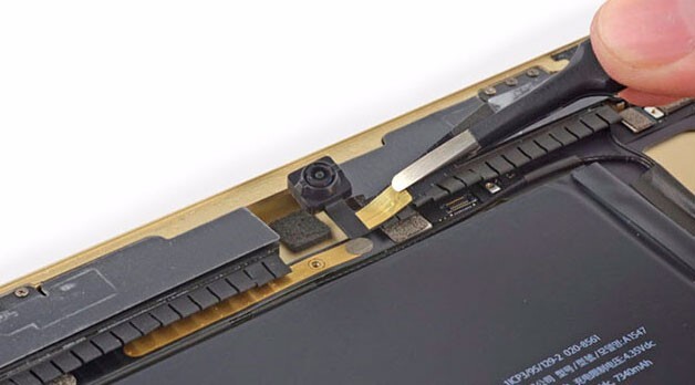 Замена передней камеры Apple iPad Air (A1474/A1475/A1476)