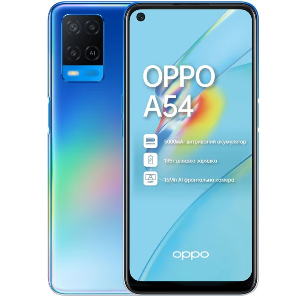 Заміна передньої камери ( Oppo A54 4G )
