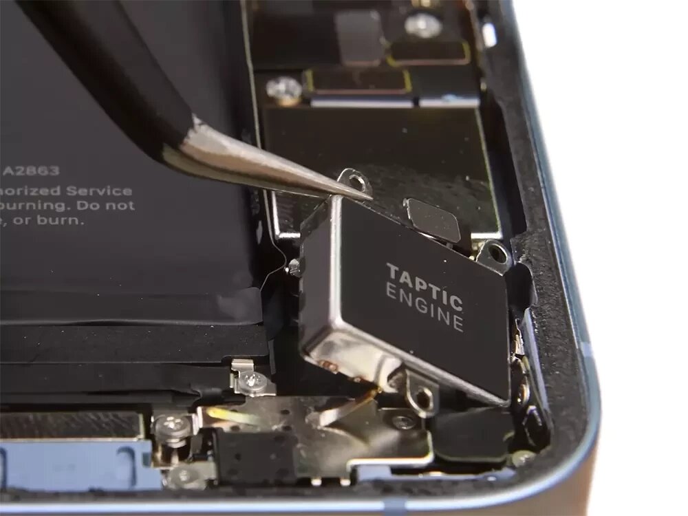 Замена вибромотора iPhone 14