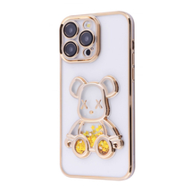 Чохол Shining Bear Case iPhone 15 Pro Max Gold