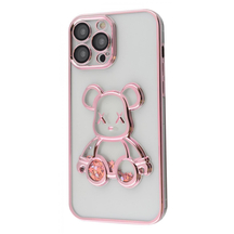Чохол Shining Bear Case iPhone 14 Pro Max Rose gold