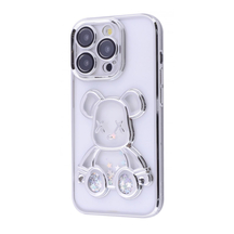 Чохол Shining Bear Case iPhone 15 Pro Silver