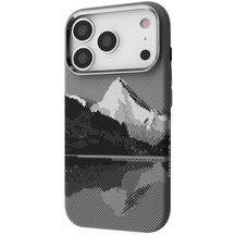 Чохол Proove Gleam Case with Magnetic Ring iPhone 17 Pro Silver peak