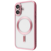 Чохол Metal Matte Case with Magnetic Ring iPhone 17 Pink