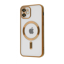 Чохол Metal Matte Case with Magnetic Ring iPhone 14 Pro Gold