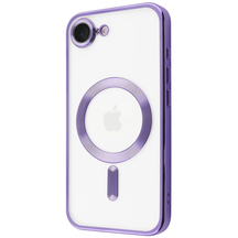 Чохол Metal Matte Case with Magnetic Ring iPhone 16e Light purple