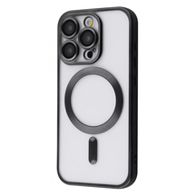 Чохол Metal Matte Case with Magnetic Ring iPhone 15 Pro Black