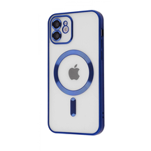 Чохол Metal Matte Case with Magnetic Ring iPhone 12 Pro Max Midnight blue