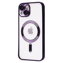Чохол Metal Matte Case with Magnetic Ring iPhone 14 Deep purple