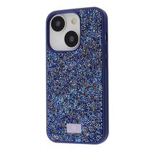 Чохол Bling World Rock Diamond (TPU) iPhone 16 Pro Blue titanium