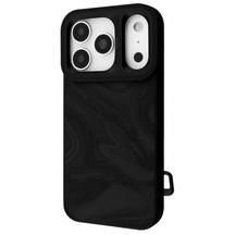 Чохол Kajsa Fluid Art with Magnetic Ring iPhone 17 Pro Black