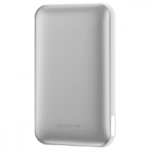 Портативна батарея PowerBank Proove Vibe Energy Plus 22.5W 10000mAh Silver/white