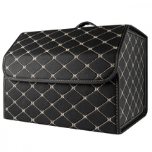 Органайзер у багажник автомобіля 40см*30см*30см Black beige
