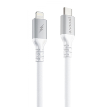 Кабель Proove ReGen Silicone Type-C to Lightning 27W (1m) White