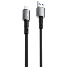 Кабель Proove Silicraft USB to Lightning 2.4A (1m) Black