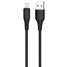 Кабель Proove GridLine USB to Lightning 2.4A (1m) Black
