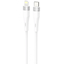 Кабель Proove Light Silicone Plus Type-C to Lightning 27W (1m) White