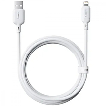 Кабель Baseus Silky Series Fast Charging Lightning 2.4A (2m) White