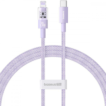 Кабель Baseus Gem Fast-Charging Type-C to Lightning 20W 1m Purple