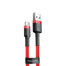 Кабель Baseus Cafule Type-C 3A (1m) Red