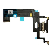 Шлейф (flex) для iPhone XR black с разъемом зарядки и микрофоном Оригинал