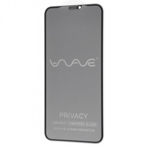 Защитное стекло антишпион WAVE Privacy IPhone Xs Max/11 Pro Max(black)