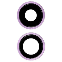 Стекло камеры з ободом iPhone 11 purple original