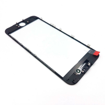 Стекло дисплея Apple iPhone 6S Plus Black Glass with OCA