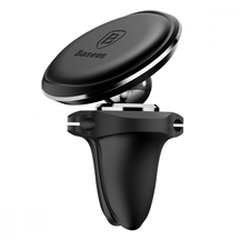 Автомобільний тримач Baseus Magnetic Car Mount with Cable Clip Air Vent Version Black