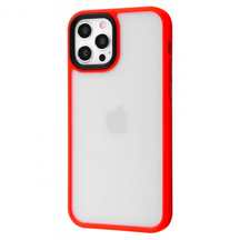 Чехол Shadow Matte Metal Buttons IPhone 11 Pro Red
