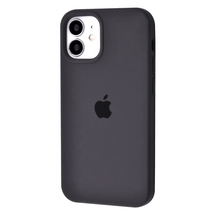 Чехол силиконовый Full Cover Apple iPhone 12 mini Charcoal Gray