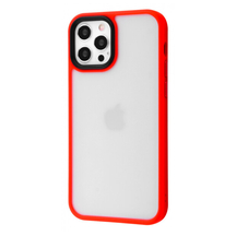 Чехол Shadow Matte Metal Buttons IPhone 11 Pro Max Red