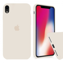 Чехол силиконовый Full Cover Apple iPhone XR Antique White