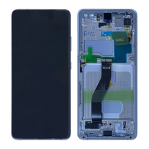 Дисплей Samsung G998B Galaxy S21 Ultra, Black original AMOLED Silver F