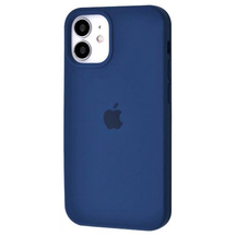 Чехол силиконовый Full Cover Apple iPhone 12 mini Blue Cobalt