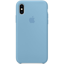 Чохол силіконовий Apple iPhone X/Xs Cornflower