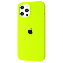 Чехол силиконовый Full Cover Apple iPhone 12 Pro Max Lime Green