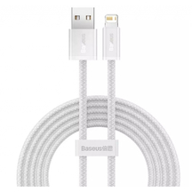 Кабель Baseus Dynamic Series Fast Charging Data Cable USB to iP 2.4A 1m White (CALD000402)